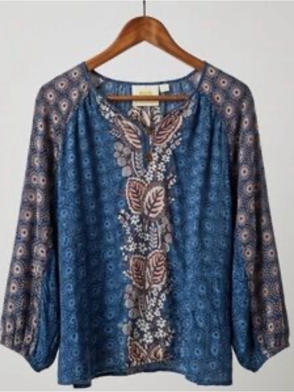 Anthropologie Maeve Dolman Sleeve Peasant Top